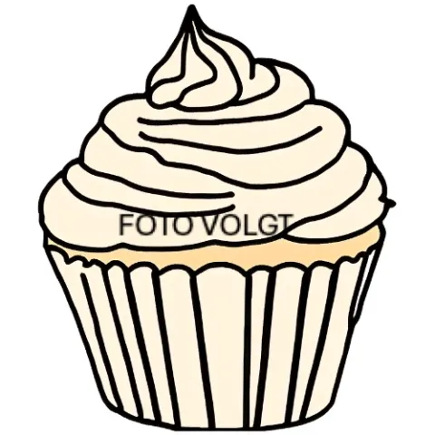 Cupcake foto volgt